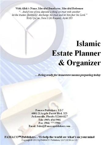 Islamic Estate Planner & Organizer