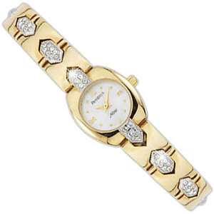 Armitron Women's Gold-Tone Crystal Dress Watch MP