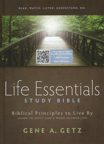 HCSB Life Essentials Study Bible, Hardcover Thumb Indexed