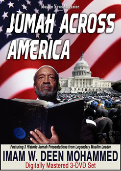 DVD Jumah Across America w/ Imam W. Deen Mohammed - 3 Disc Set