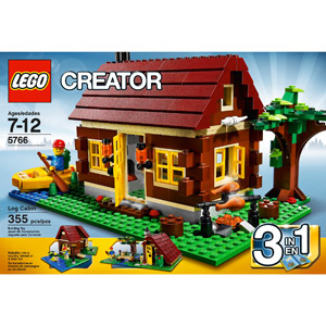 The LEGO Creator Log Cabin Play Set