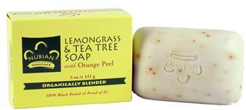 Lemongrass & Tea Tree Soap w/Orange Peel