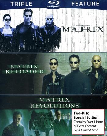 Blu-Ray The Complete Matrix Trilogy (Matrix / Reloaded / Revolutions)