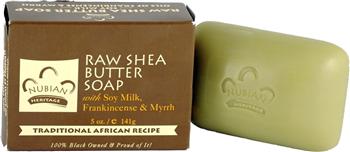 Raw Shea Butter Soap w/Soy Milk, Frankincense & Myrrh