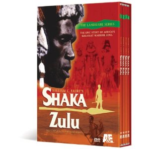 DVD Shaka Zulu - 4 DVD Set Complete 10 Part Epic