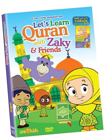 DVD Let's Learn Qur'an with Zaky & Friends